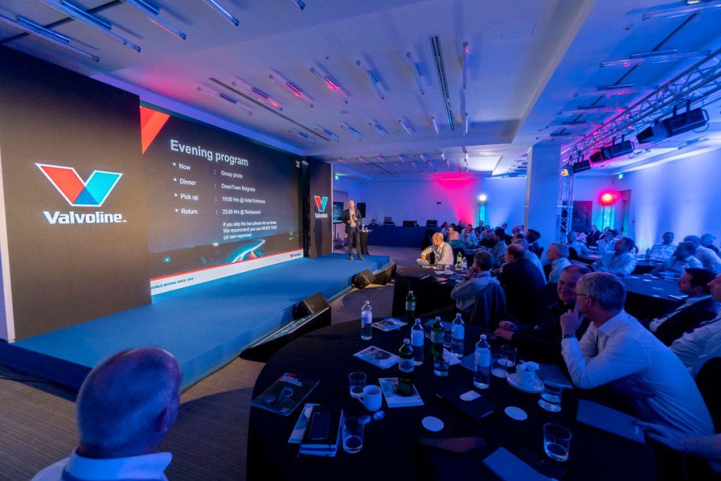 Valvoline corporate event